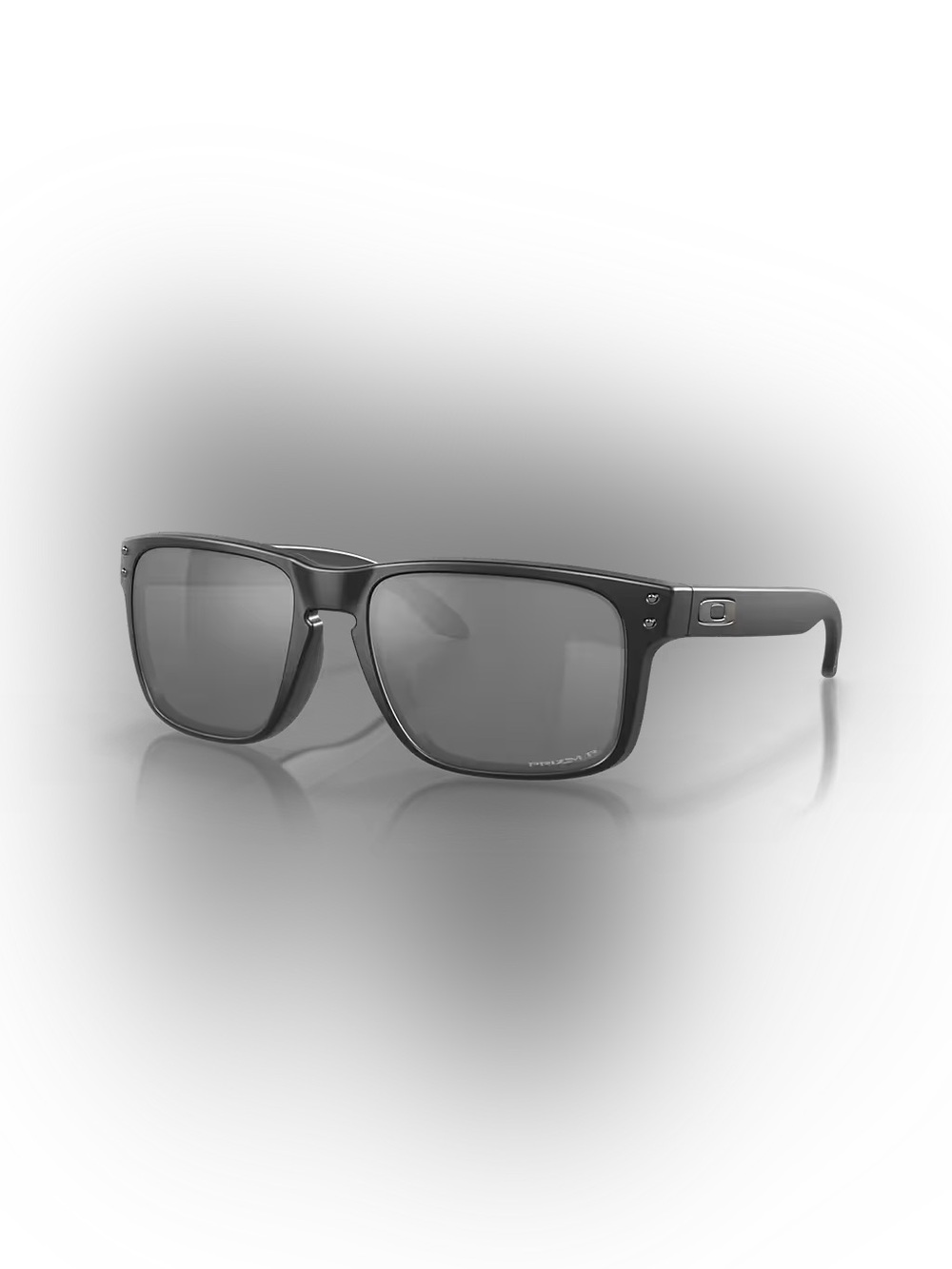 Oakley Men’s Black Frame Sunglasses with Gray Lenses